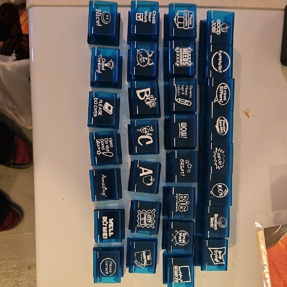 Plastic Stamps
